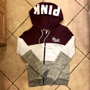 Victoria’s Secret Pink Zip-Up Hoodie